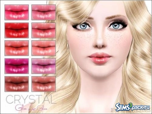 Блеск для губ Crystal Glam от Pralinesims