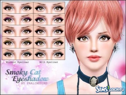 Тени для век Smoky Cat от Pralinesims