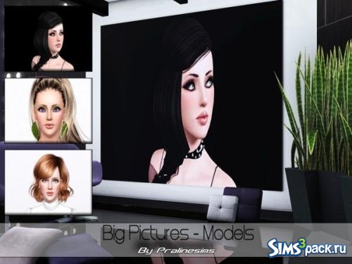 Картины Models от Pralinesims