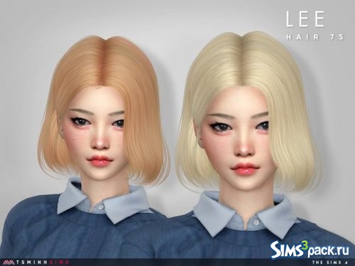 Прическа Lee от TsminhSims