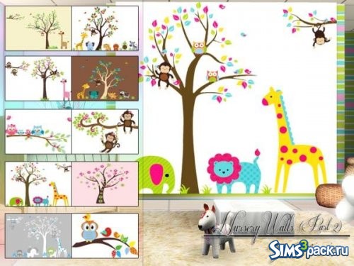 Постеры Nursery Walls 2 от Pralinesims