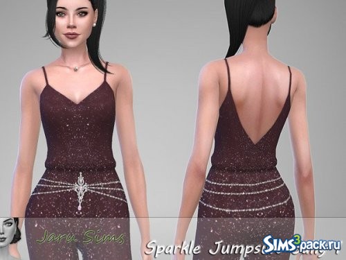 Блестящий комбинезон Sally 1 от Jaru Sims