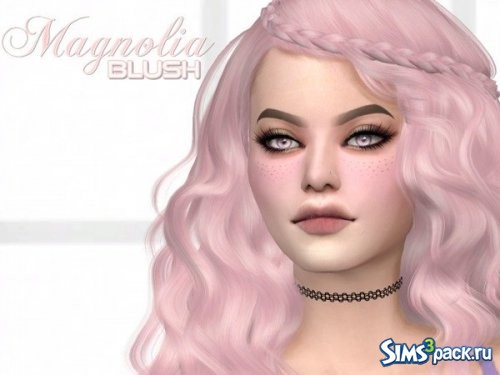 Румяна Magnolia от aesthetic-sims4