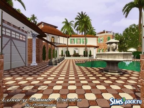 Дом Luxury Summer Estate от Pralinesims