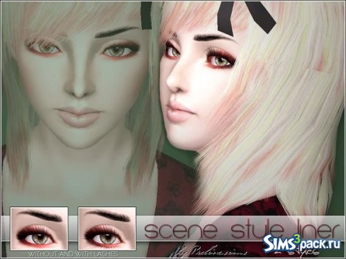 Подводка Scene Style Liner Duo от Pralinesims