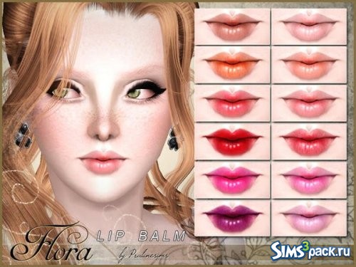 Бальзам для губ Flora от Pralinesims