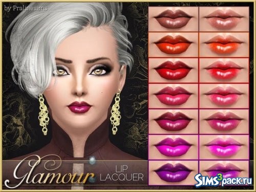 Помада Glamour от Pralinesims