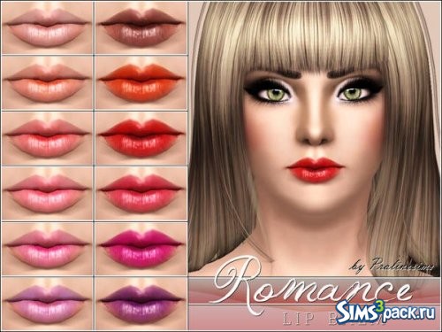 Бальзам для губ Romance от Pralinesims