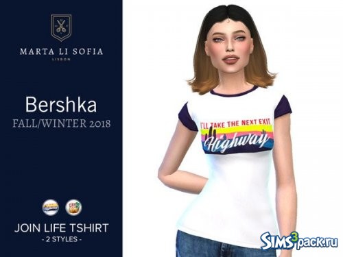 Футболка Bershka Join Life от martalisofia