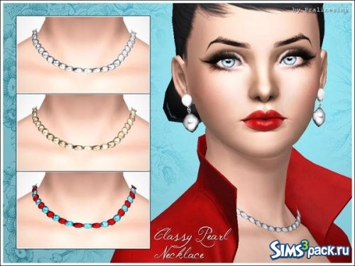 Колье Classy Pearl от Pralinesims