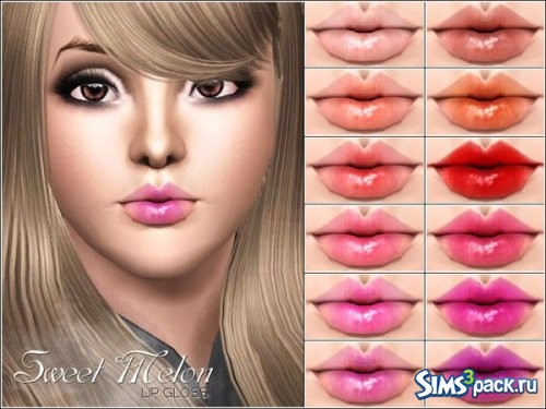 Блеск для губ Sweet Melon от Pralinesims