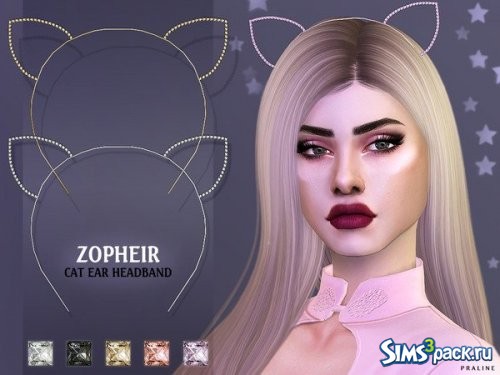 Ободок Zopheir Cat Ear от Pralinesims