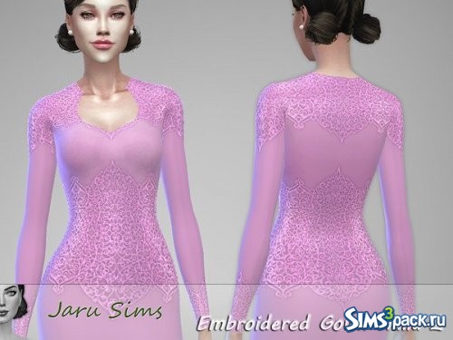 Вечернее платье Aalia 2 от Jaru Sims