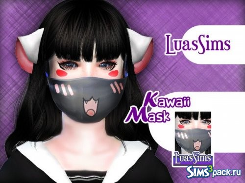 Маска Kawaii от Luas_Sims