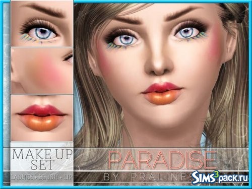 Макияж Paradise Make Up от Pralinesims