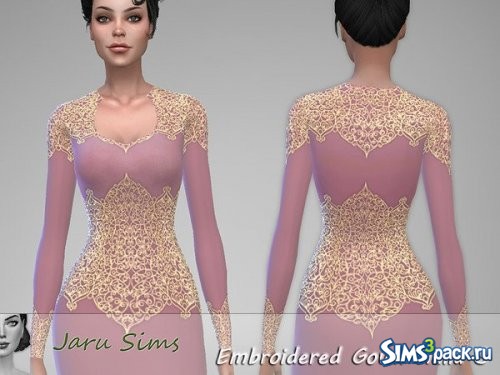 Вечернее платье Aalia 3 от Jaru Sims