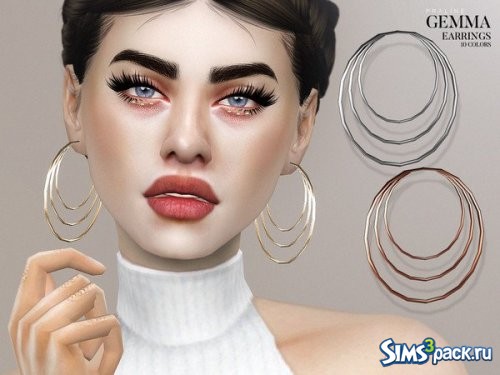 Серьги Gemma от Pralinesims