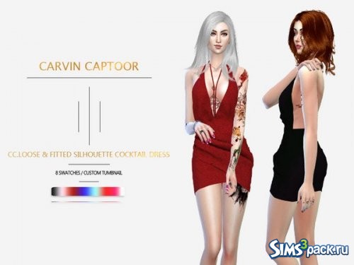 Коктейльное платье Loose & Fitted Silhouette от carvin captoor