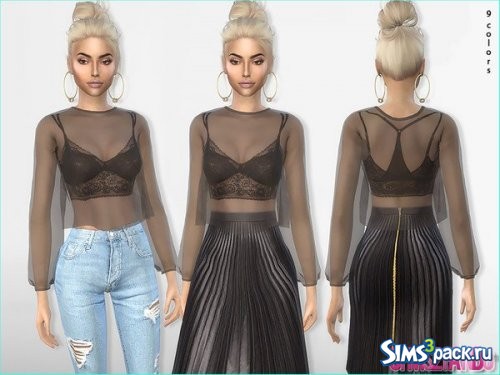 Бралет Layered Lace от sims2fanbg