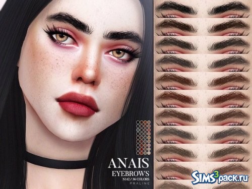 Брови Anais от Pralinesims