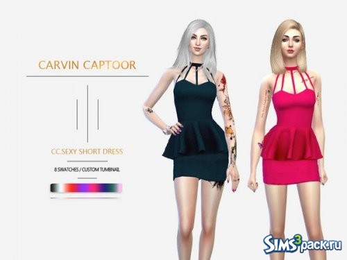 Платье Sexy Short от carvin captoor