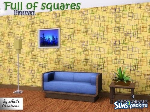 Текстура Full of squares от AniFlowersCreations