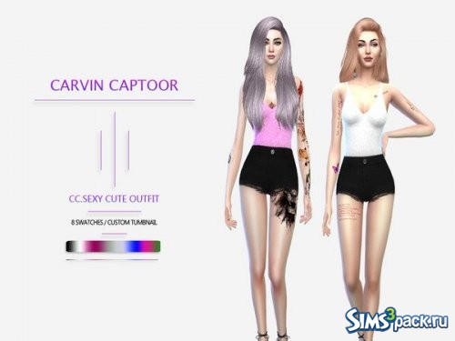 Костюм Sexy cute от carvin captoor