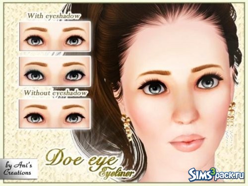 Подводка Doe eye от AniFlowersCreations