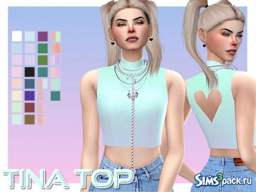 Топ Tina от aesthetic-sims4