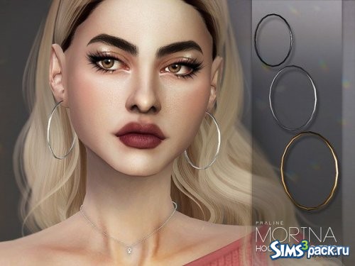 Серьги Morina Hoop от Pralinesims