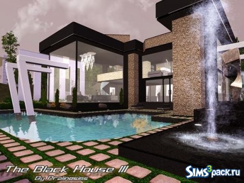 Дом The Black House III от Pralinesims