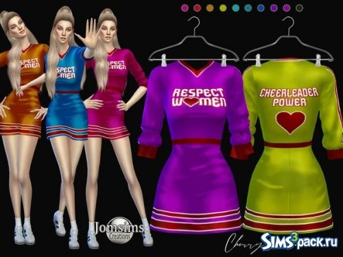 Платье Cherry cheerleader от jomsims