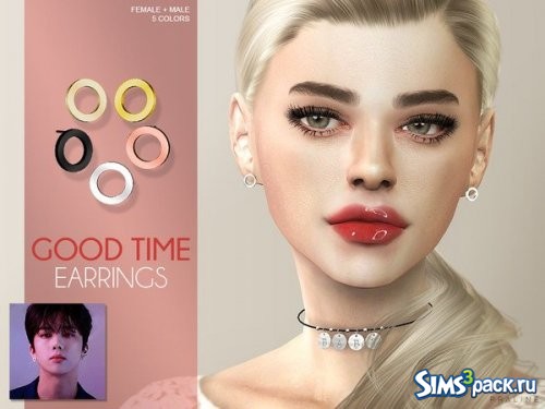 Серьги Good Time от Pralinesims