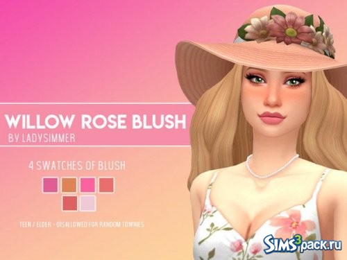 Румяна Willow Rose от LadySimmer94