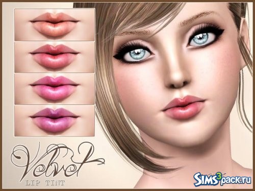 Блеск для губ Velvet от Pralinesims