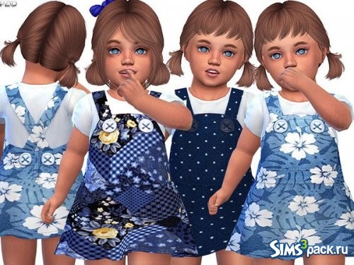 Платье Denim Toddler от Pinkzombiecupcakes