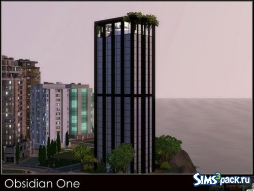 Пентхаус Obsidian One: A deluxe duplex in the sky... от qubedesign