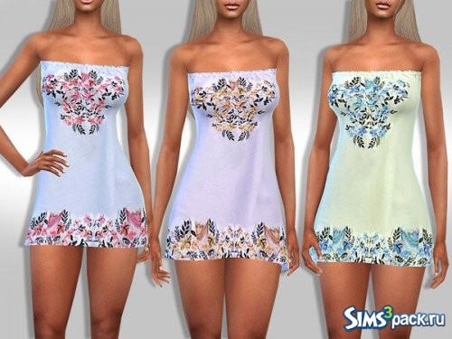 Платье Strapless Boho от Saliwa