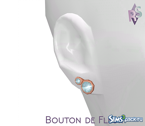 Серьги Bouton de Fleur от Renorasims