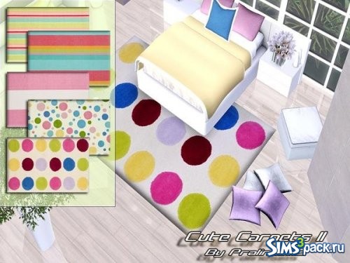 Ковры Cute II от Pralinesims