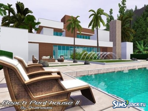 Дом Beach Penthouse II от Pralinesims