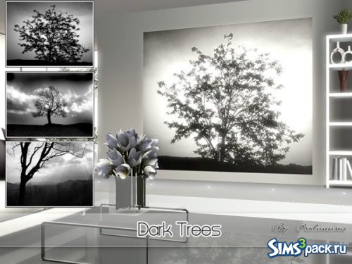 Постеры Dark Trees от Pralinesims