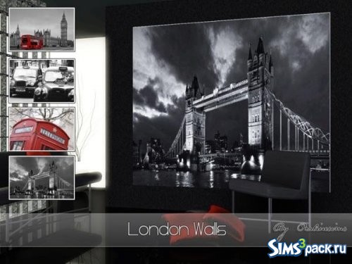 Постеры London от Pralinesims