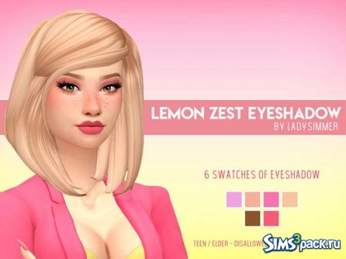 Тени для век Lemon Zest от LadySimmer94