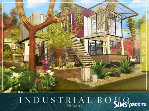 Дом Industrial Boho от Pralinesims