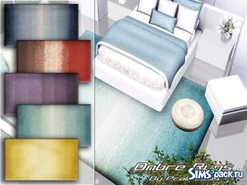 Ковры Ombre от Pralinesims