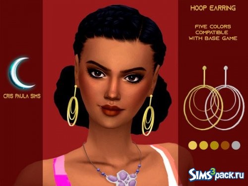 Серьги Hoop от Cris Paula Sims