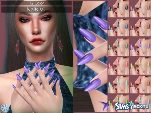 Ногти V1 от Lisaminicatsims