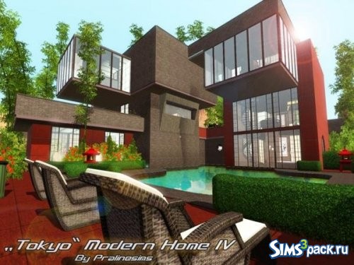 Дом Tokyo Modern IV от Pralinesims