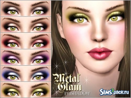 Тени для век Metal Glam от Pralinesims